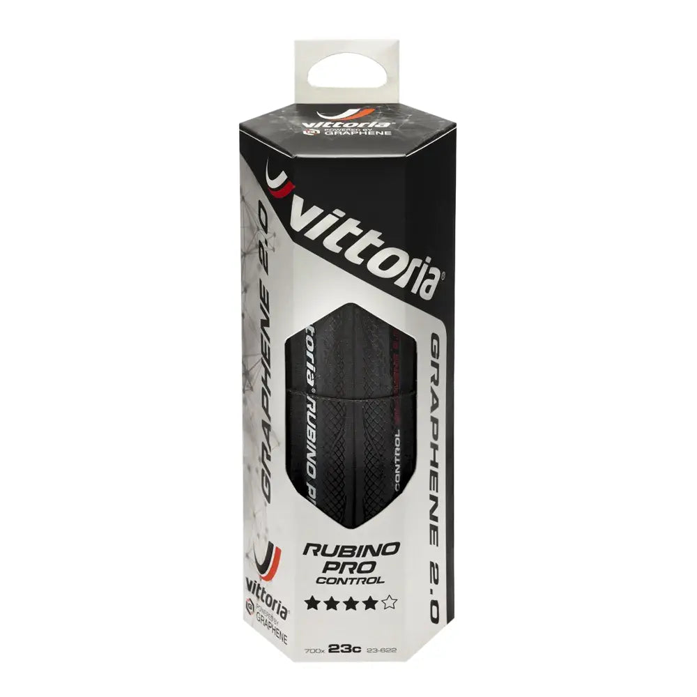 Pneu Vélo Route Vittoria Rubino Intrepid PRB 3D - 700x23c, Noir - Neuf