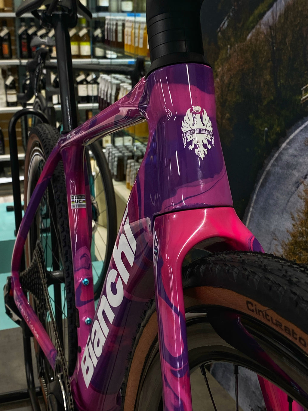 Bianchi Impulso RC Red XPLR AXS - Miami Drip