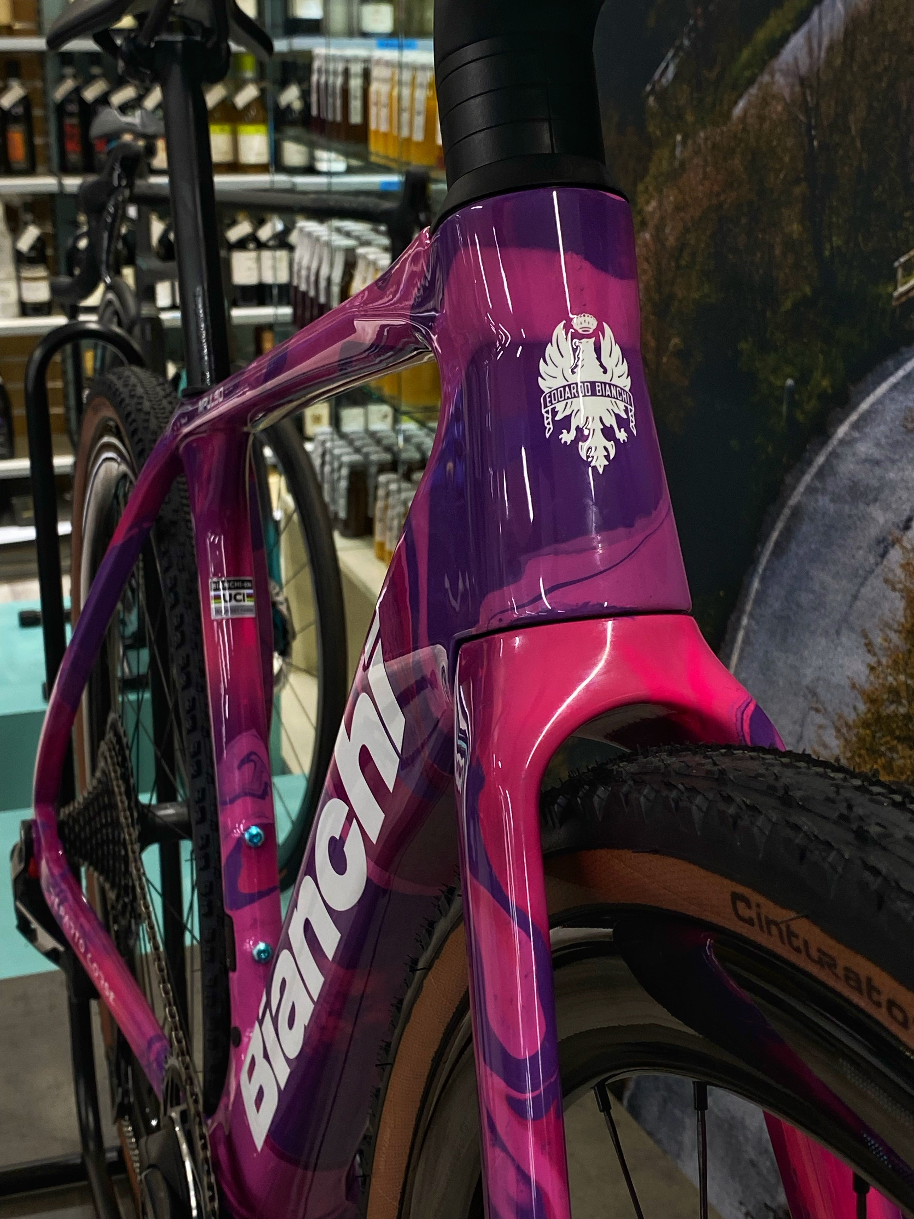 Bianchi Impulso RC Red XPLR AXS - Miami Drip