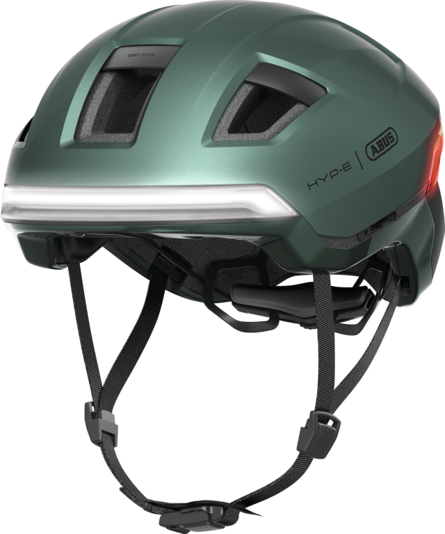 Abus Casco Urban Hyp-E con luci e indicatori di direzione
