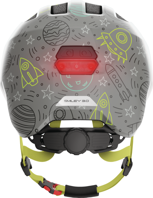 ABUS Smiley 3.0 LED Casco per Bambini con Luce Posteriore