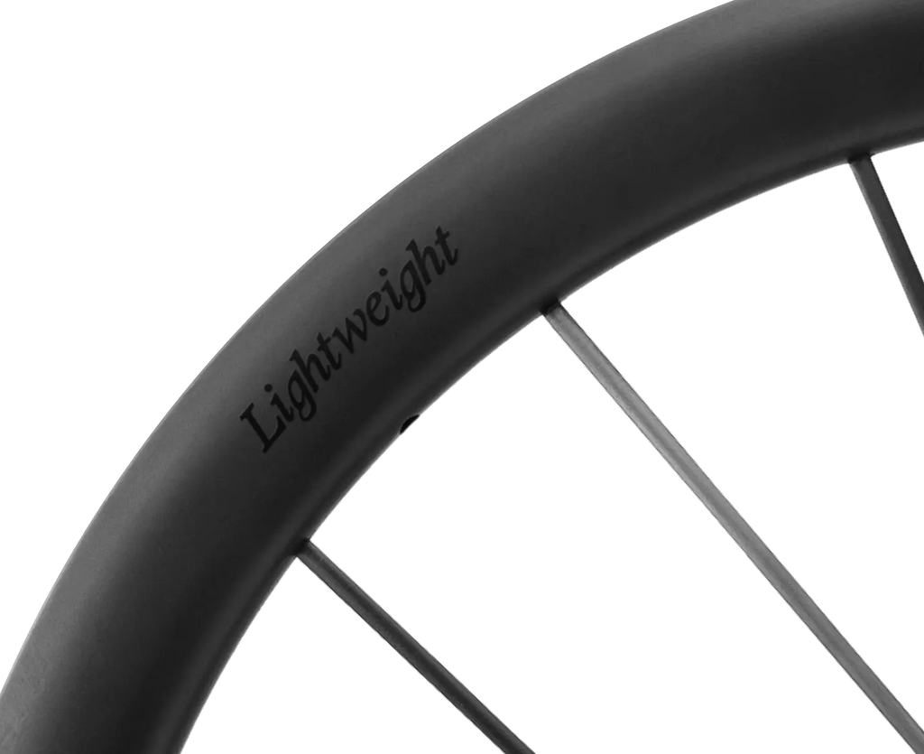 Lightweight MEILENSTEIN ART SCHWARZ EDITION - Coppia di Ruote in Carbonio