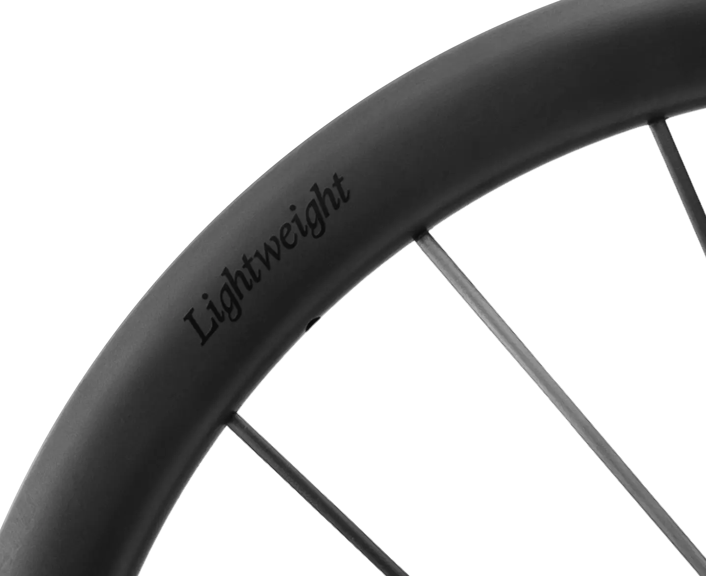 Lightweight MEILENSTEIN ART SCHWARZ EDITION - Coppia di Ruote in Carbonio