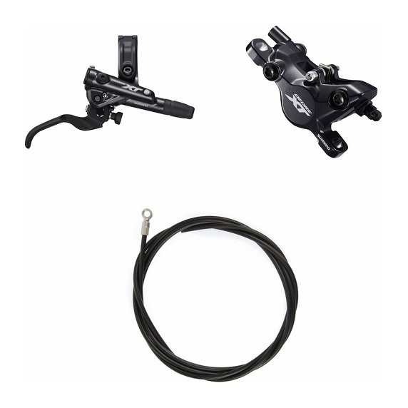Freni Shimano SHIMANO DEORE M615 Per Biciclette Freni A Disco Idraulici SHIMANO DEORE M6100 Per MTB - Set Completo Anteriore/Posteriore 800/1450mm Freni Disco Mtb
