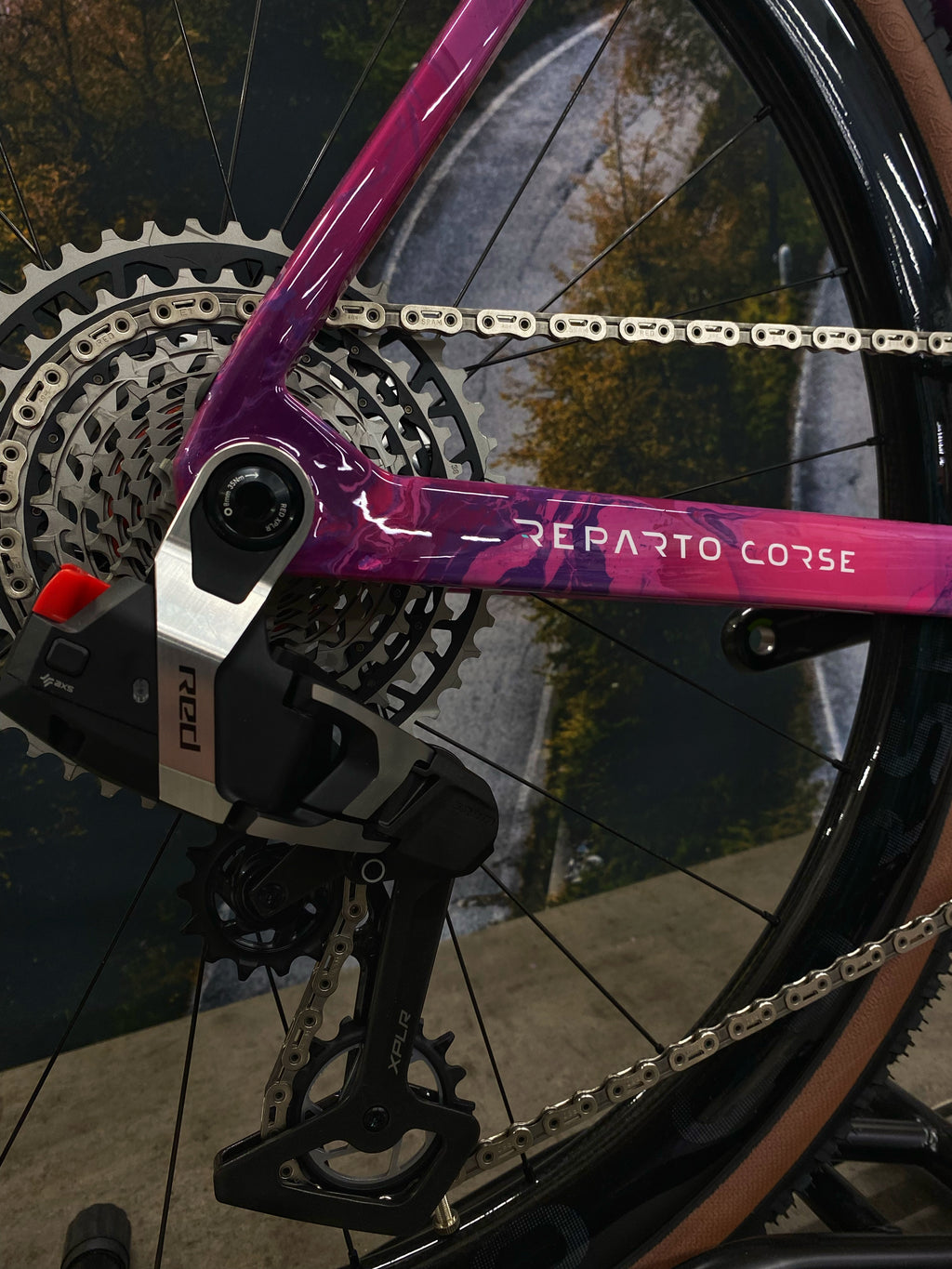 Bianchi Impulso RC Red XPLR AXS - Miami Drip