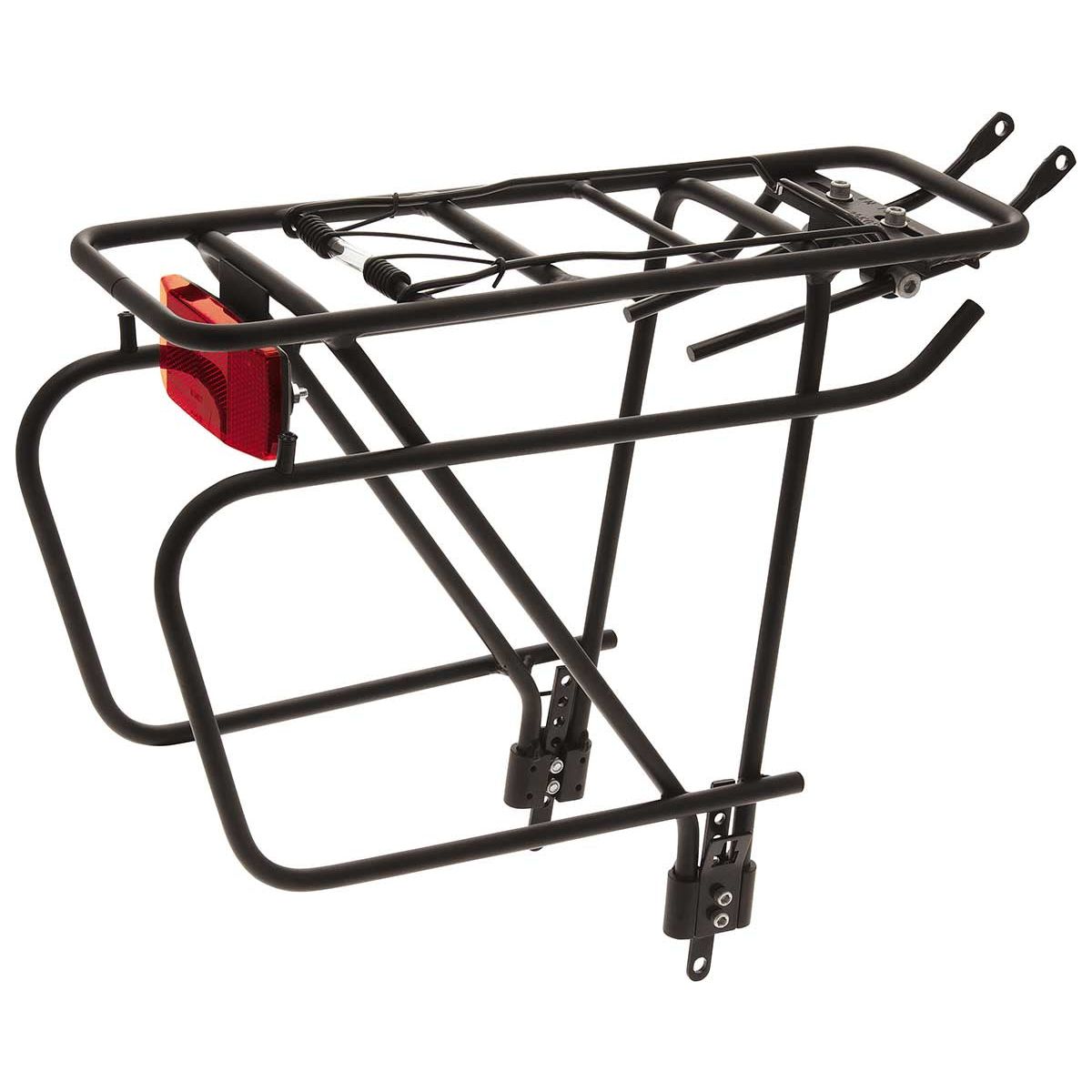 Rear rack with aluminum bag holder
