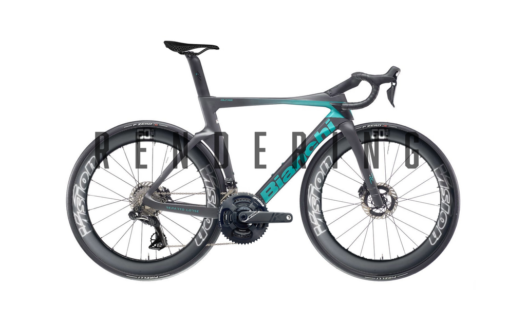 Bianchi Oltre RC Custom Build -  Vision Metron 60sl Dura Ace di2