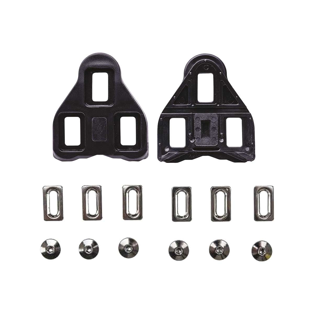 BRN - Tacchette LOOK Delta Nere Fisse