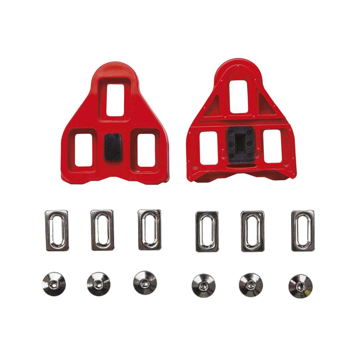 Tacchette tipo Look Delta rosse