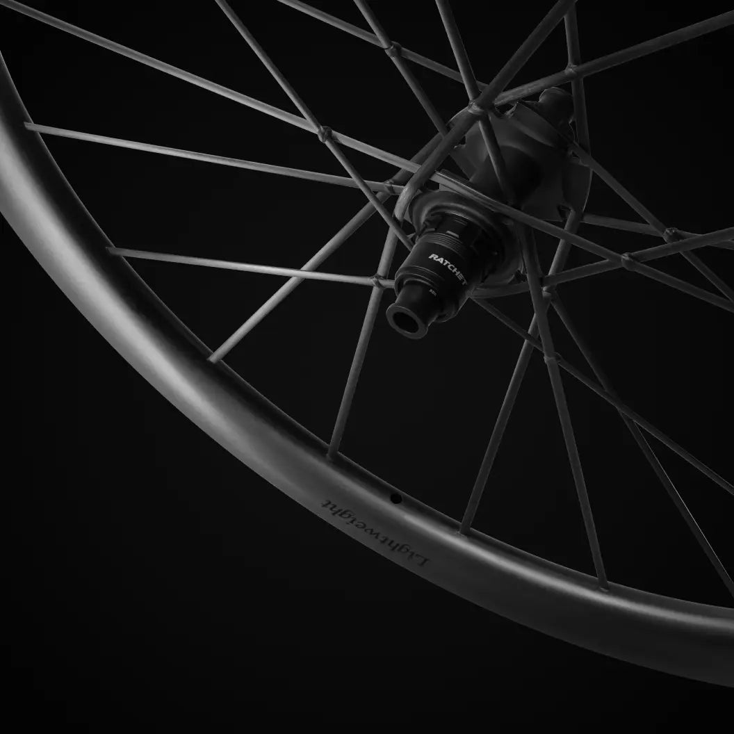 Lightweight MEILENSTEIN ART SCHWARZ EDITION - Coppia di Ruote in Carbonio