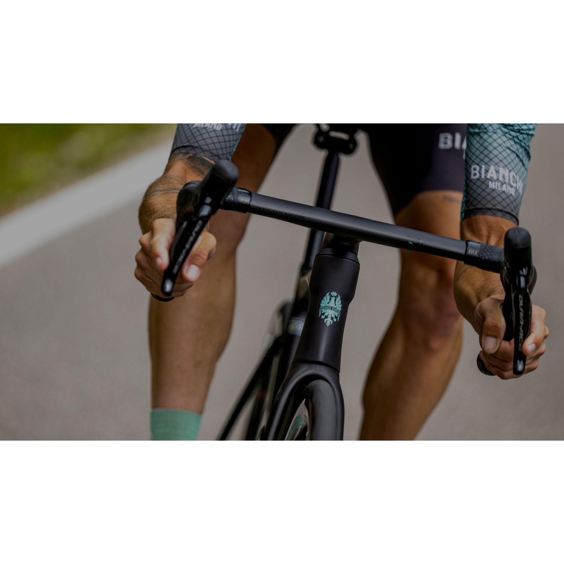 Attacco manubrio 120 mm Bianchi Reparto Corse - Biciclette In vendita a