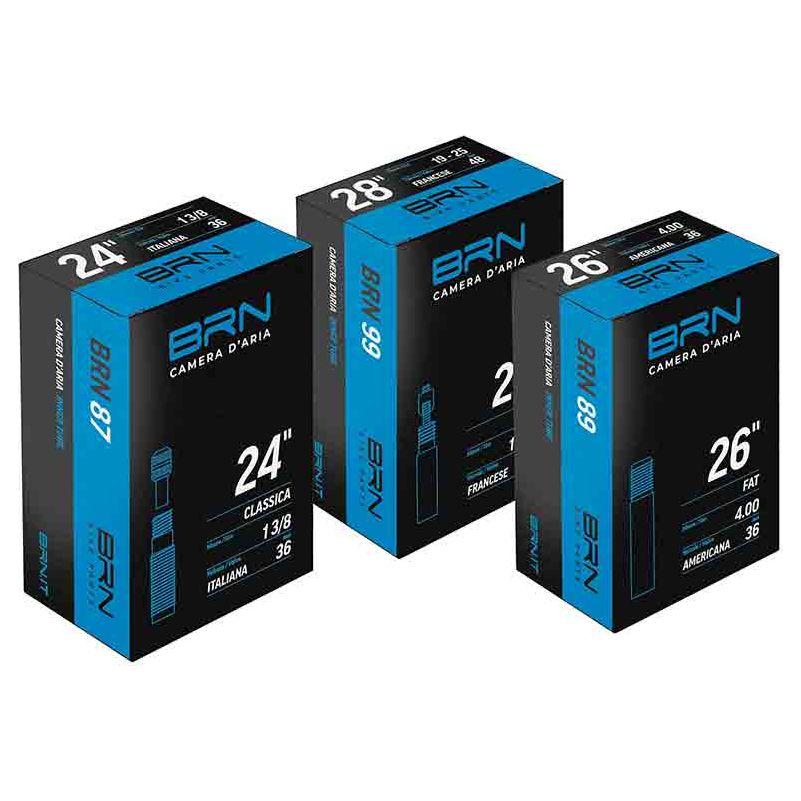 Camera d'aria BRN 24"x1.75/2.125 con valvola americana